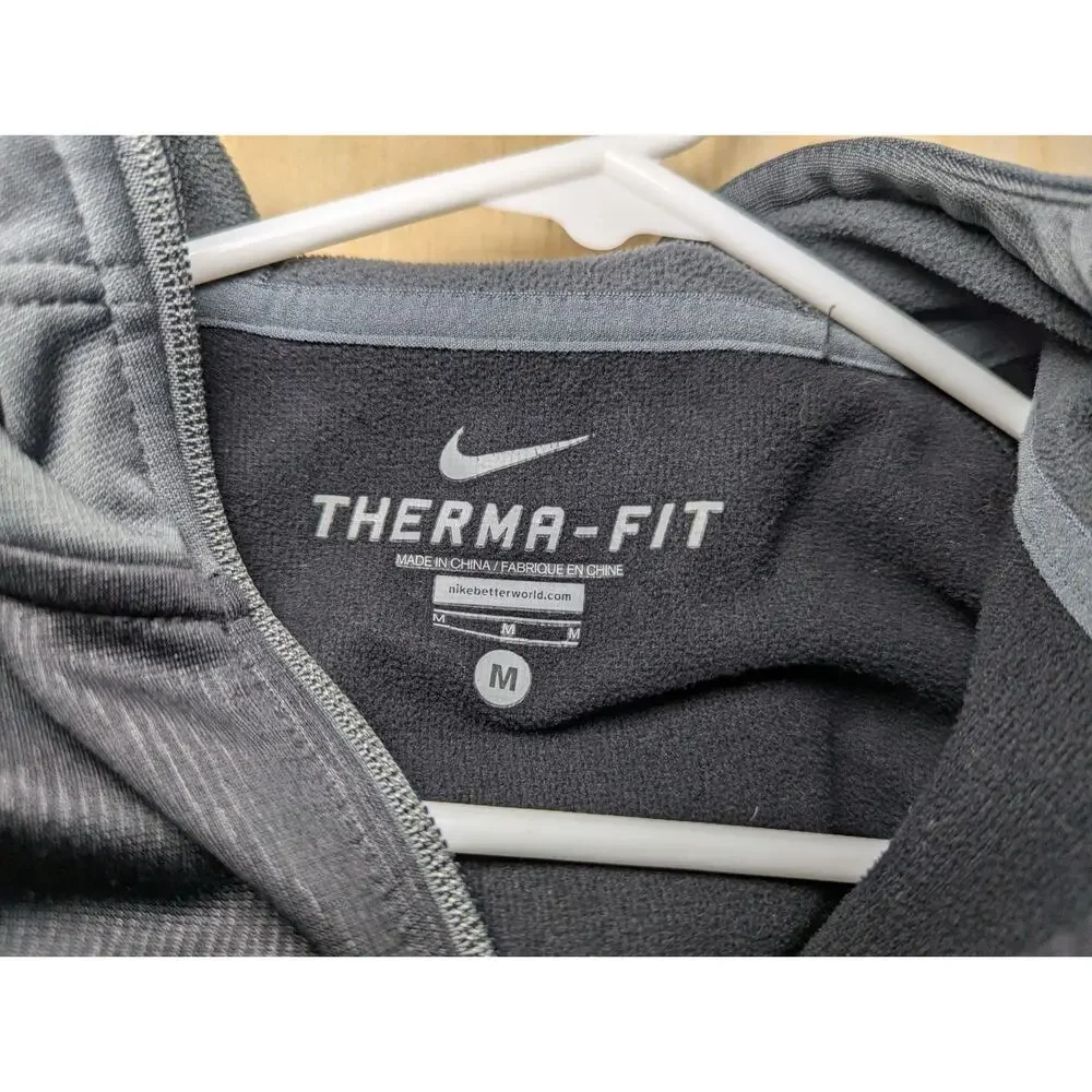 Nike Men's Medium Kobe Bryant Hoodie Jacket Full Zip Black Mamba KB24 Therma Fit